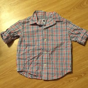 2T Boys Janie and Jack Button Down